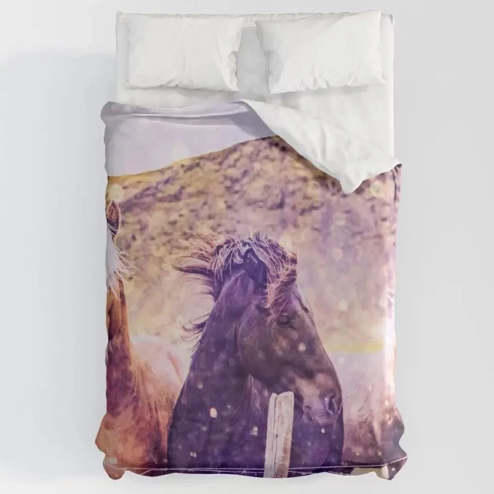 Society6 Southwestern Horse Duvet Twin XLong
